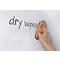 Whiteboardgum Legamaster WOODEN, magnetisch, vervangbare pads, B 45 x D 30 x H 150 mm, beukenhout, bruin